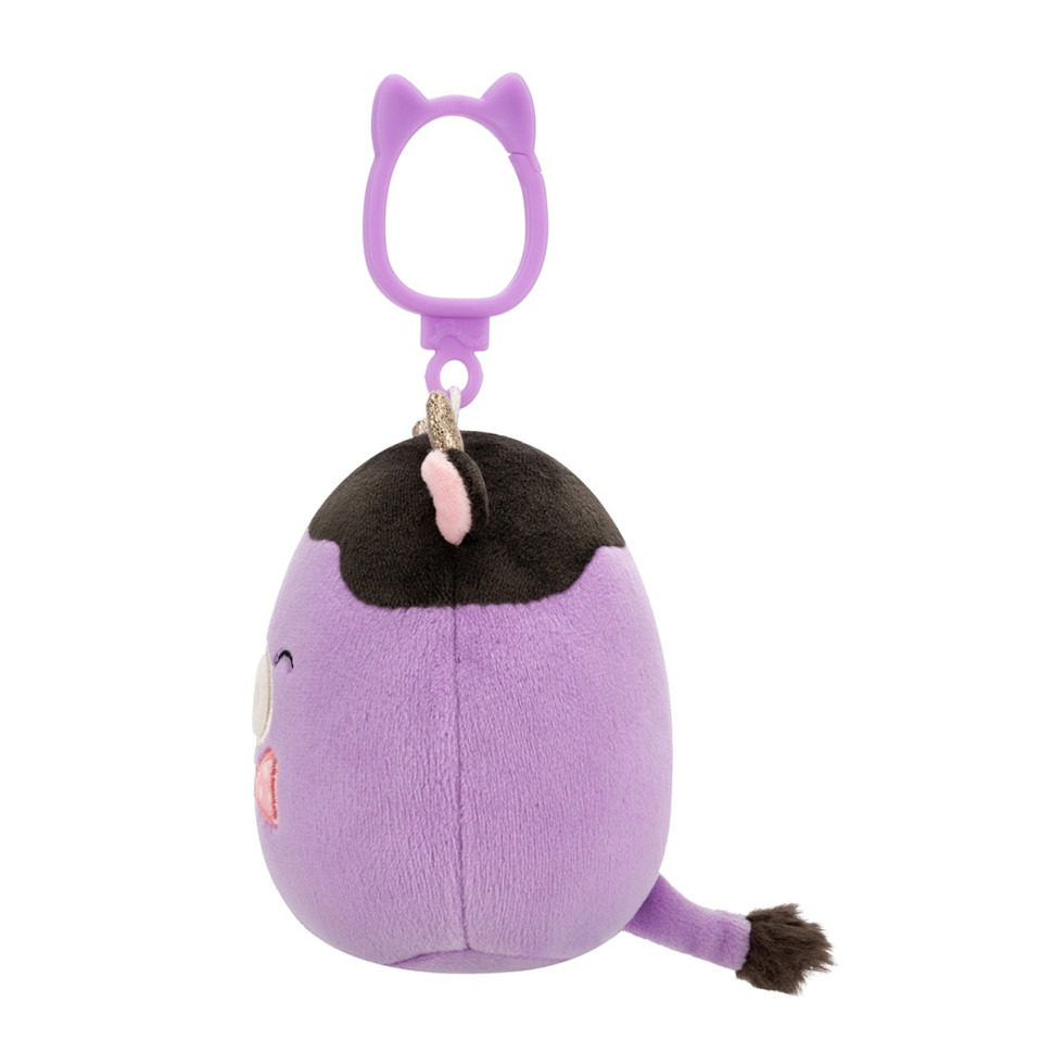 М'яка іграшка на кліпсі Корівка Олексі Squishmallows SQCP00463, 9 см