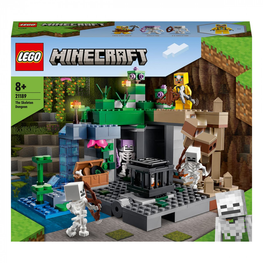 Конструктор Підземелля скелетів LEGO 21189, 364 деталі