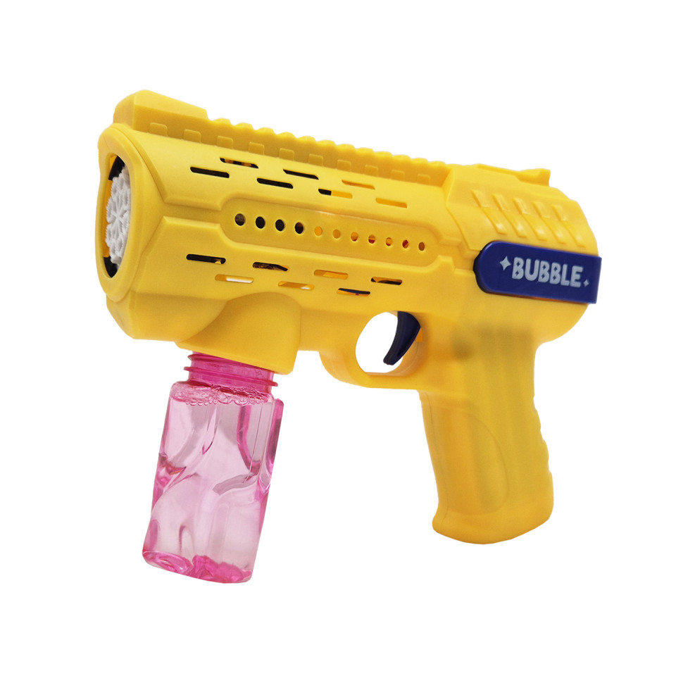 Мыльные пузыри Пистолет Bambi QW026(Yellow) 17 см, со светом