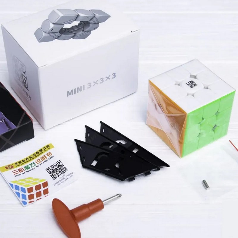 Головоломка Кубик Рубика Zhilong mini М YJ YJ8403 без наклеек 3х3