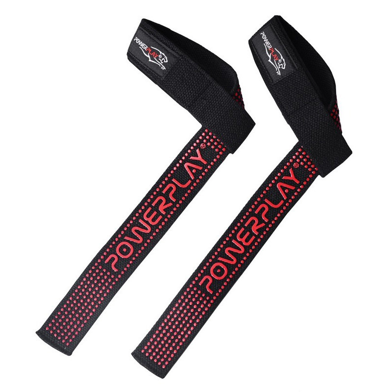 Лямки для тяги 7064 PowerPlay PP_7064_Black/Red, Черно-Красные