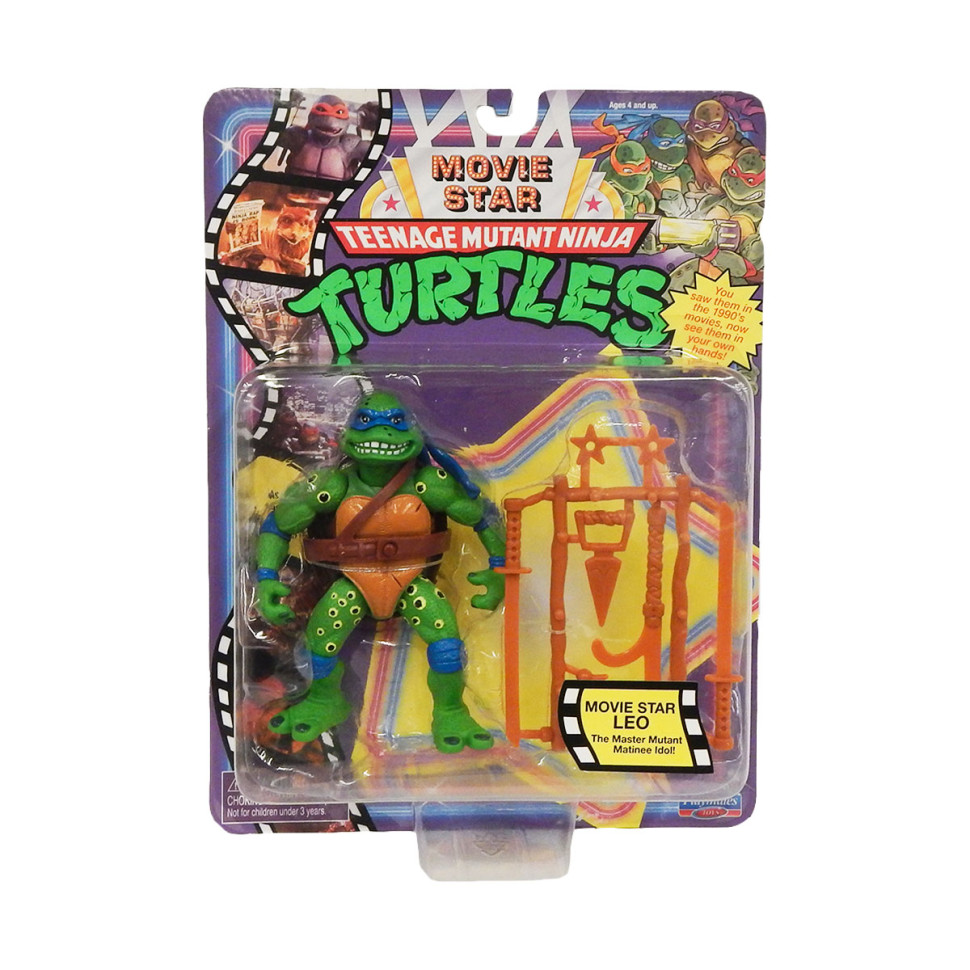 Фигурка Леонардо TMNT 81331 серии ЧЕРЕПАШКИ-НИНДЗЯ MOVIE STAR 1992 