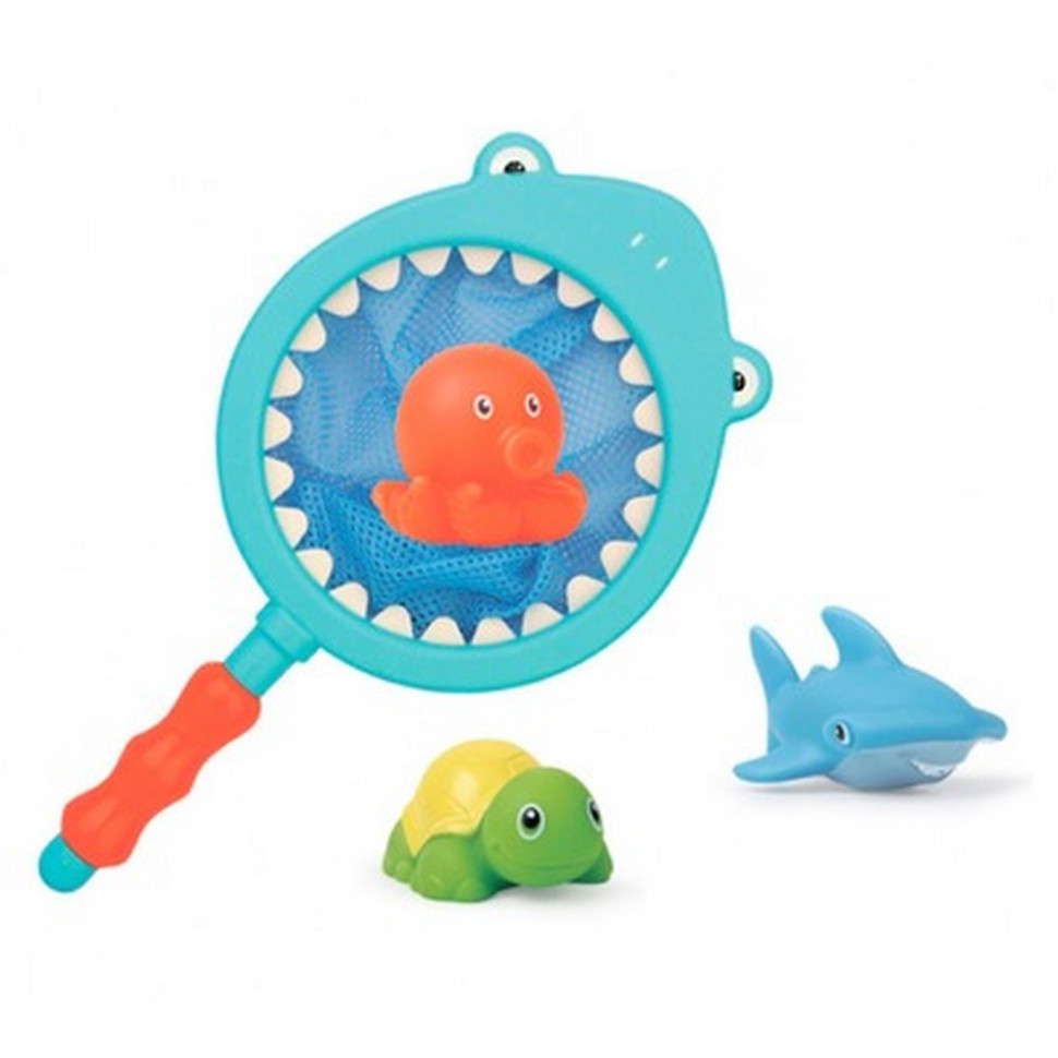 Набір для ванни (сачок з іграшками) Baby Team 9027BT