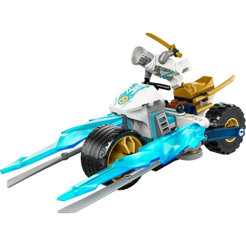 Конструктор «Ледяной мотоцикл Зейна» LEGO 71816, 84 детали