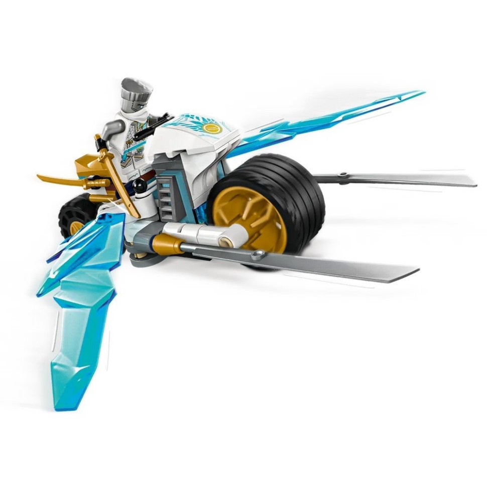 Конструктор «Ледяной мотоцикл Зейна» LEGO 71816, 84 детали