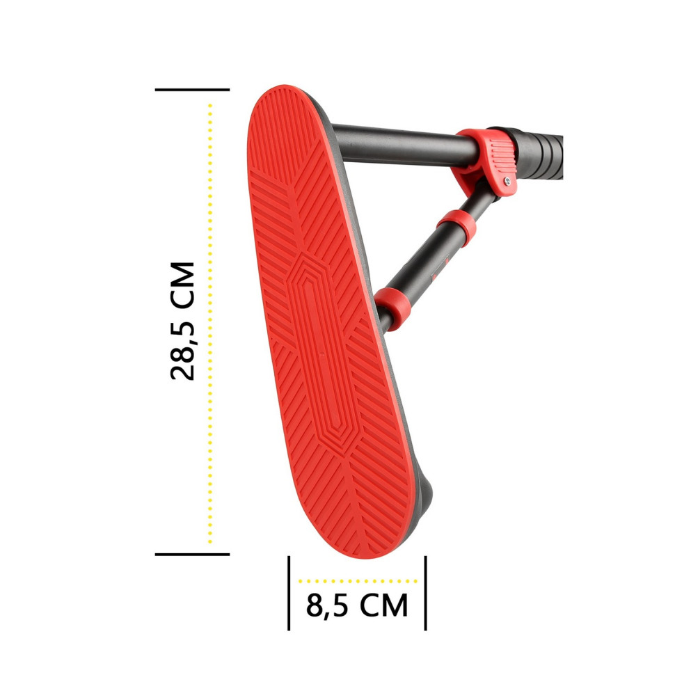 Турнік розсувний Elite Cornix XR-0292 Black/Red, розмір 130 х 170 см