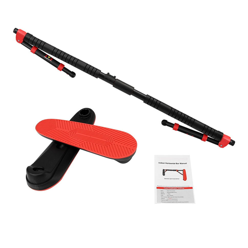 Турнік розсувний Elite Cornix XR-0292 Black/Red, розмір 130 х 170 см