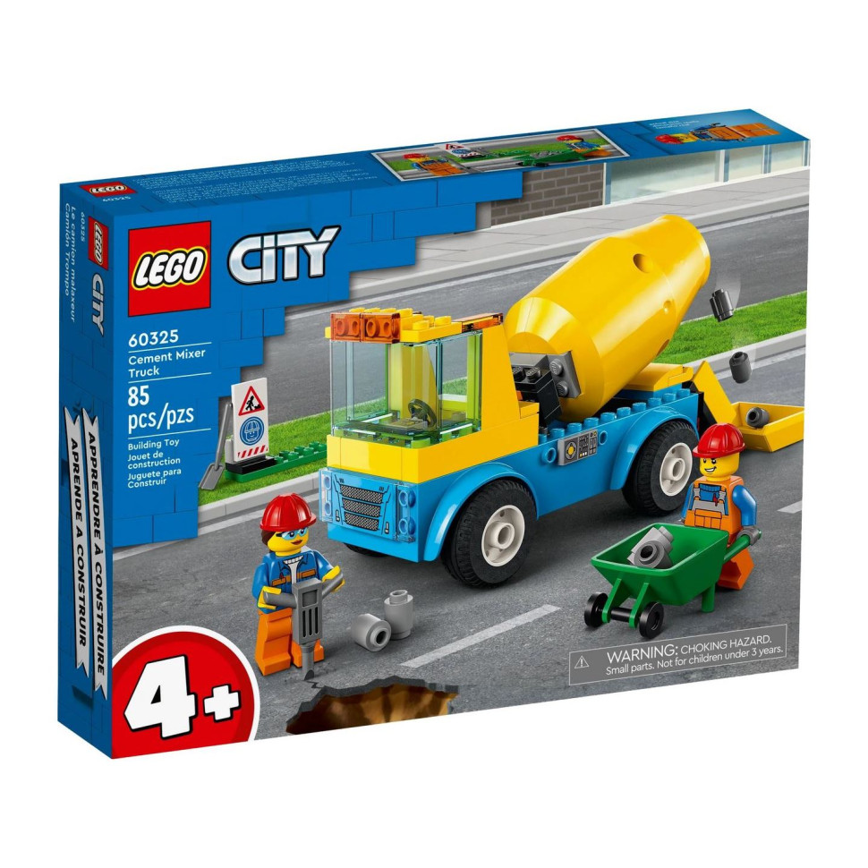 Конструктор LEGO City Бетономешалка 60325