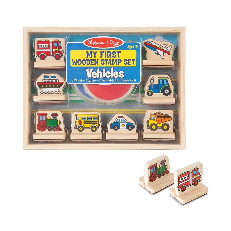 Набор для творчества деревянные штампы 