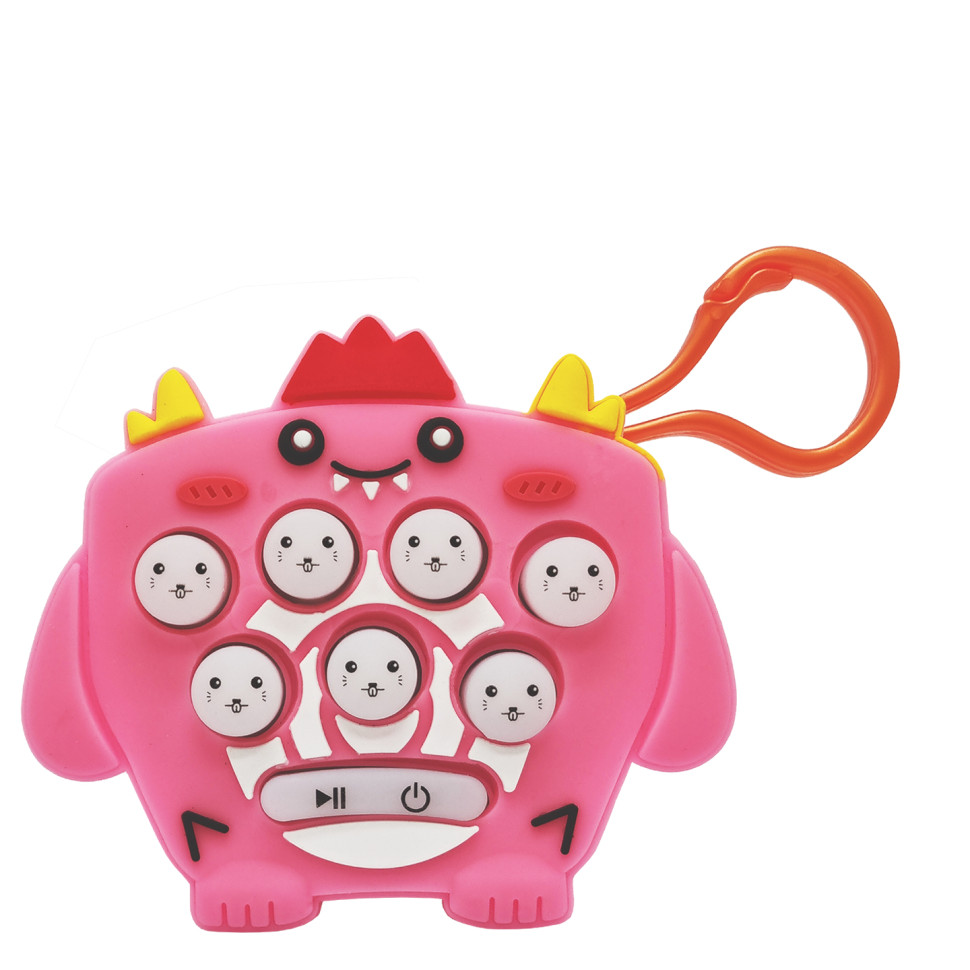 Приставка POP IT Pink Monster Bambi PPT-05 з музикою та світлом