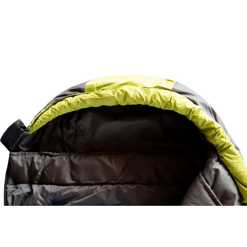 Спальный мешок Fjord Regular Tramp UTRS-094R-L, кокон левый, green/grey