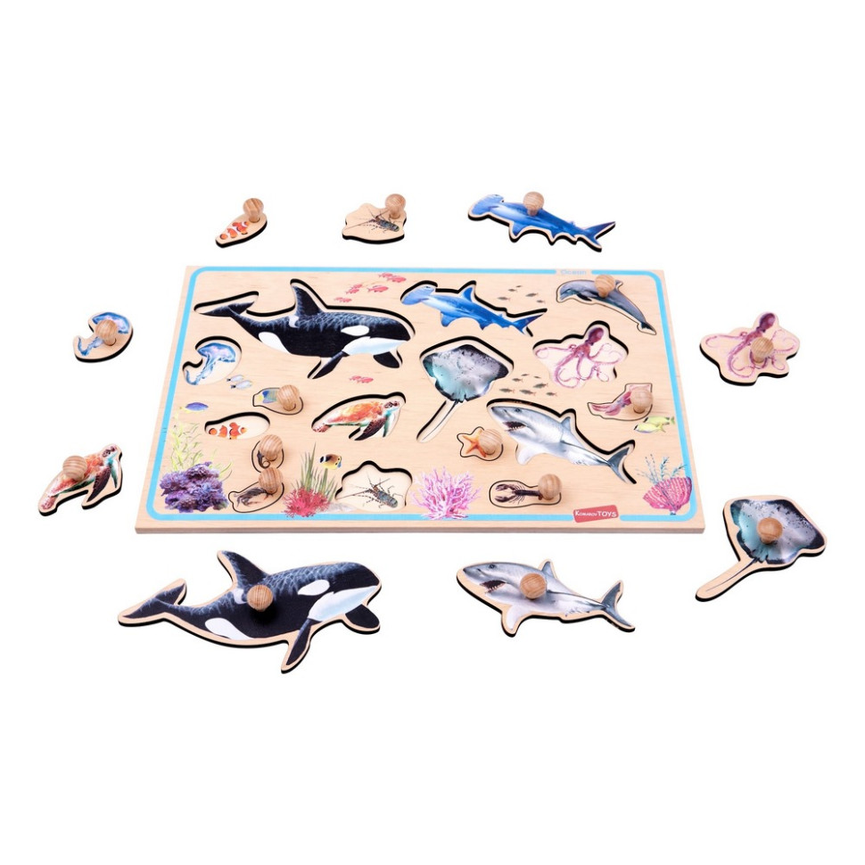 Детский деревянный сортер 