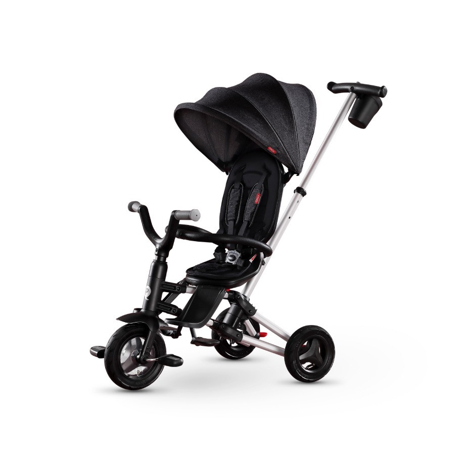 Велосипед триколісний дитячий Qplay S700-6NovaEvaBlack складаний