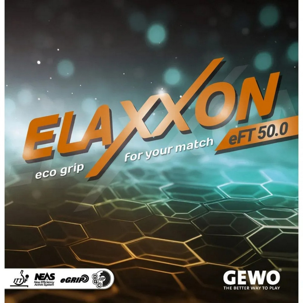 Накладка для ракетки Elaxxon eFT 50.0 2.1 Gewo 931299 black 