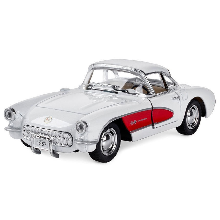 Машинка Chevrolet Corvette 1957 Kinsmart KT5316W інерційна, 1:34