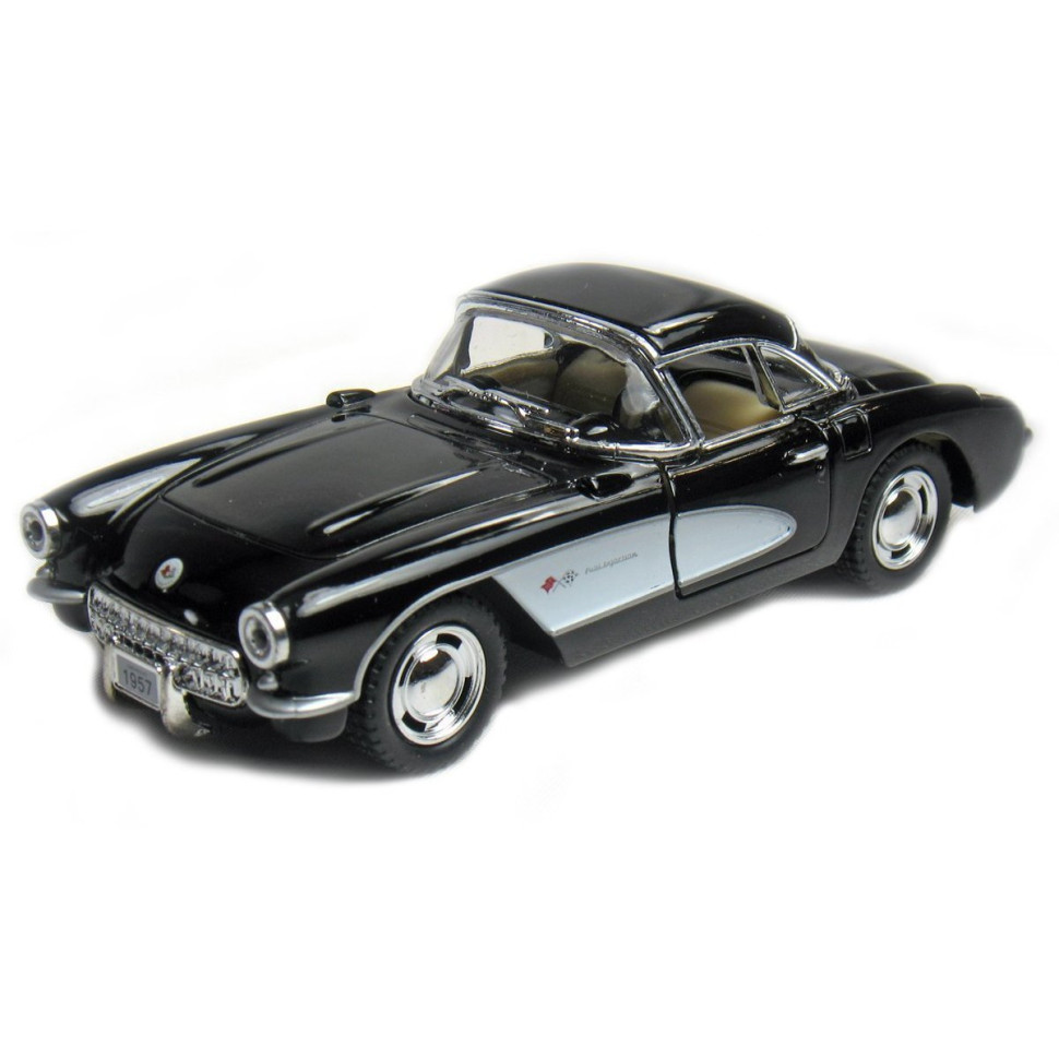 Машинка Chevrolet Corvette 1957 Kinsmart KT5316W інерційна, 1:34