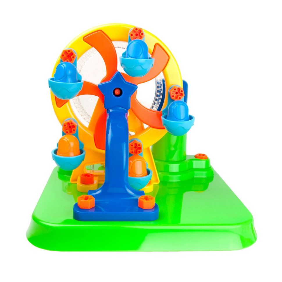Детский конструктор Колесо обозрения Edu-Toys JS025 с инструментами
