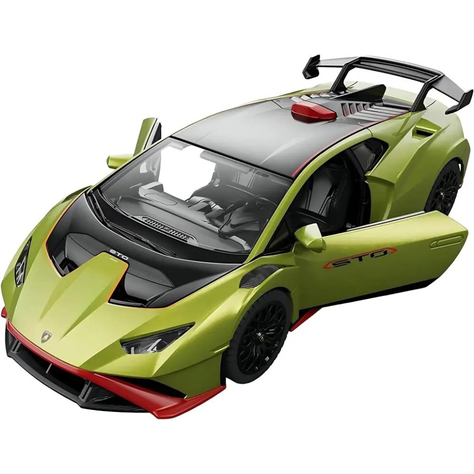 Колекційна машинка Lamborghini Huracan STO Rastar 64300 green, масштаб 1:32 
