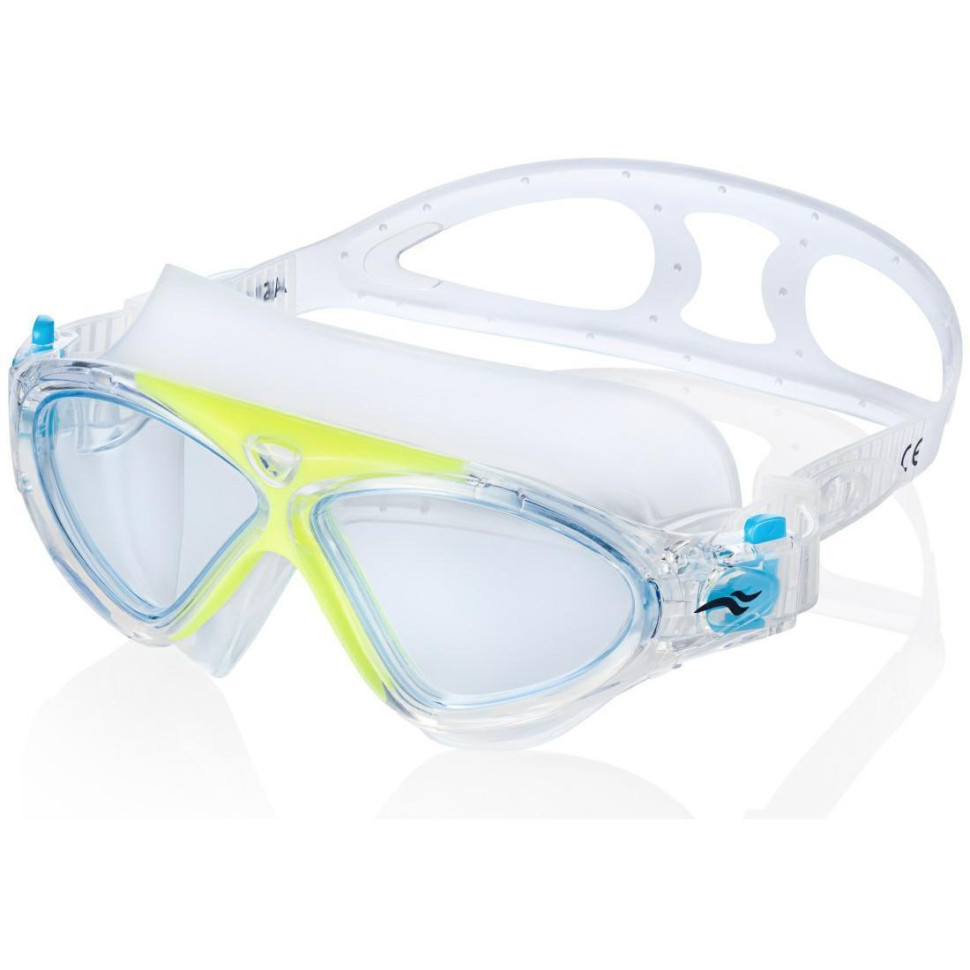 Очки для плавания ZEFIR 9289 Aqua Speed 079-61 желтый, прозрачный, OSFM
