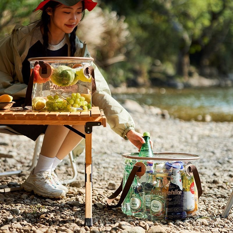 Складной контейнер для воды NH20SJ040 Naturehike 6975641886747 прозрачный 20 л