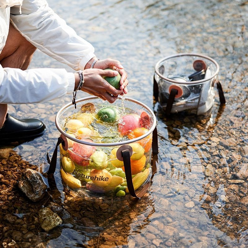 Складной контейнер для воды NH20SJ040 Naturehike 6975641886747 прозрачный 20 л