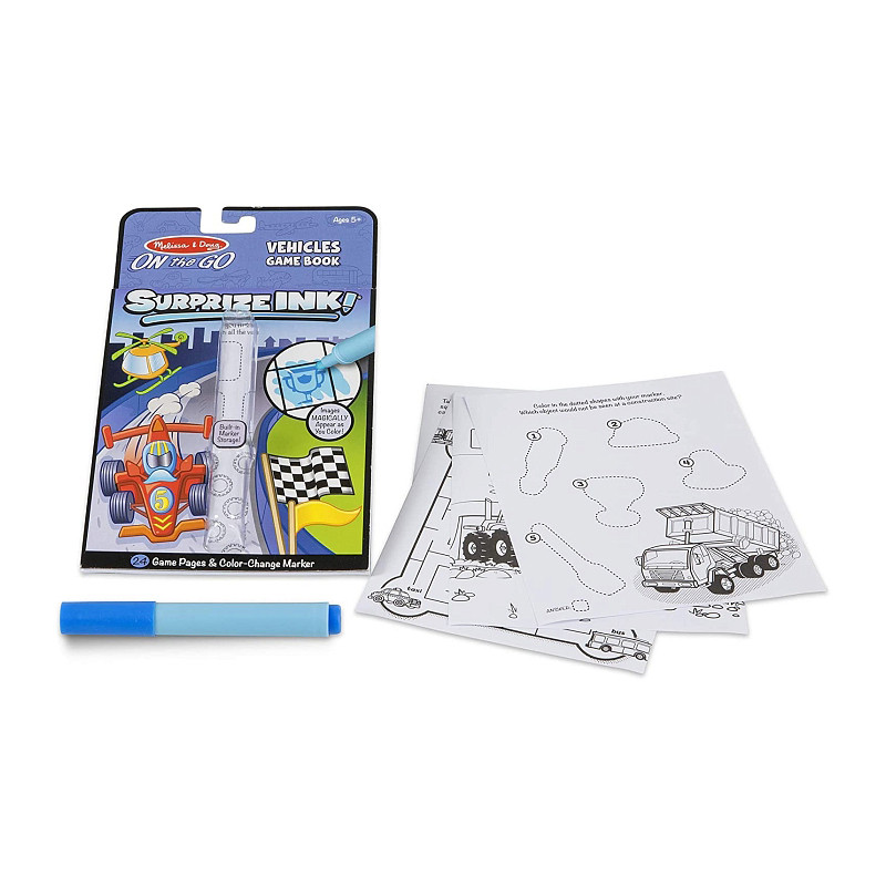 Водная раскраска с задачами 