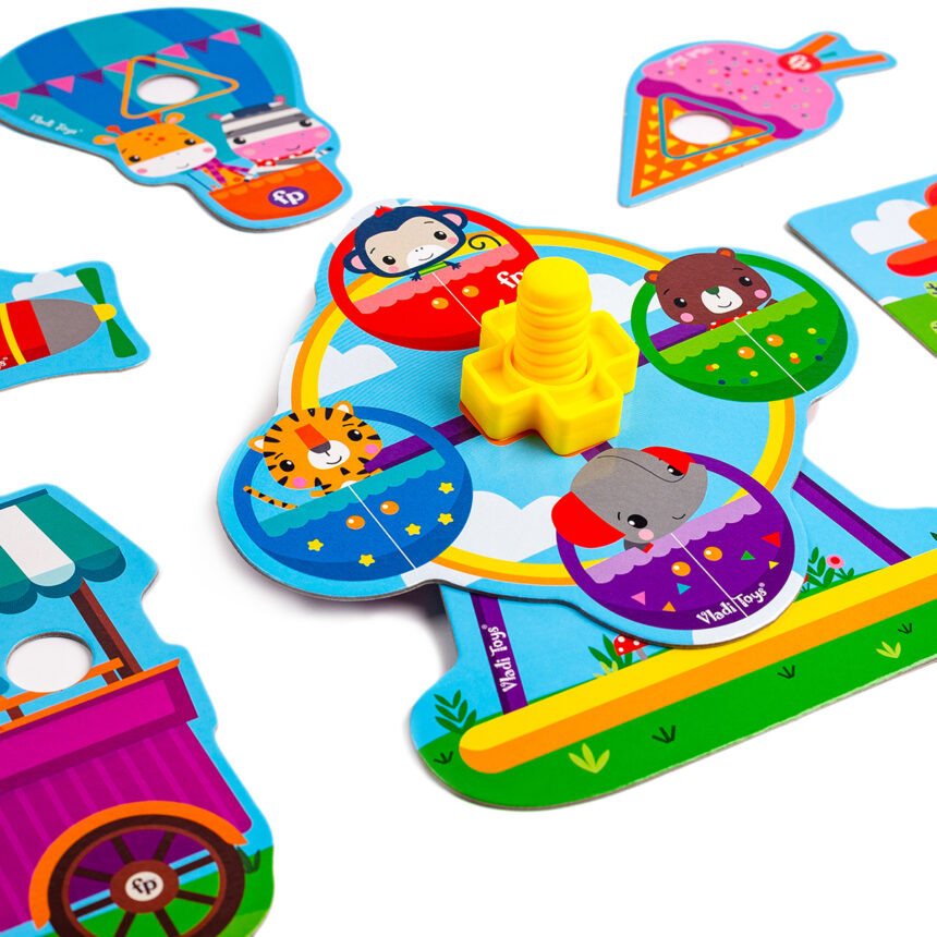Игра-конструктор с болтами 