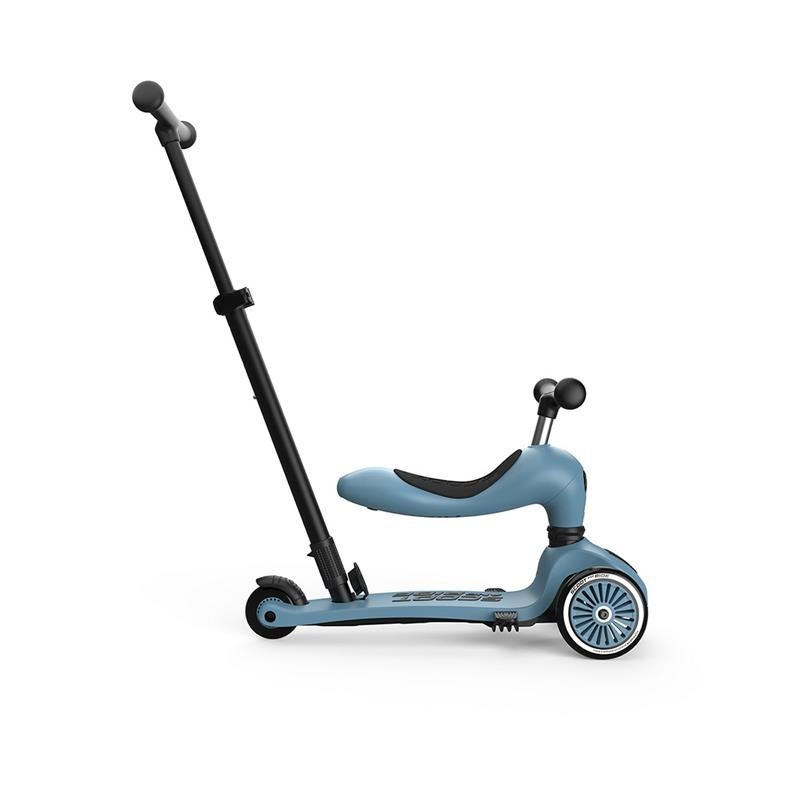 Дитячий триколісний самокат Highwaykick-1 Push and Go Scoot and Ride SR-240527-STEEL