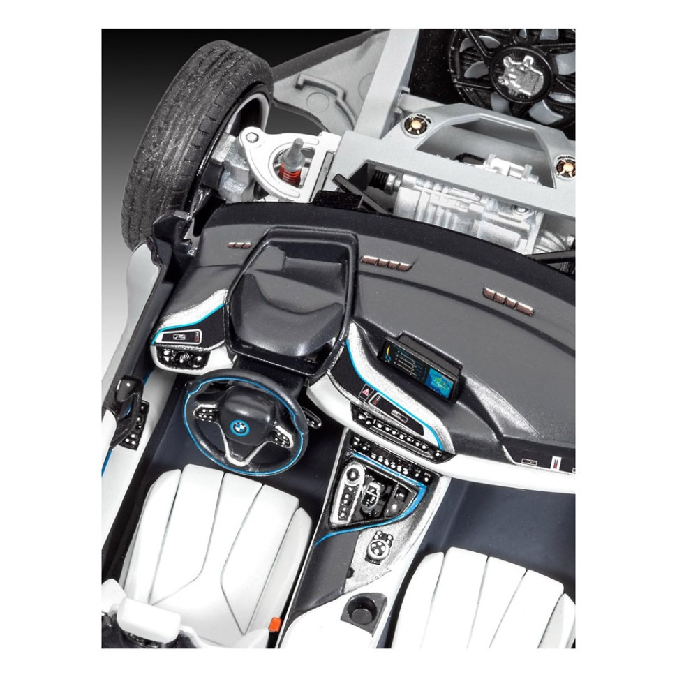 Збірна модель-копія набір Автомобіль BMW i8 Revell RVL-67008 рівень 4, 1:24