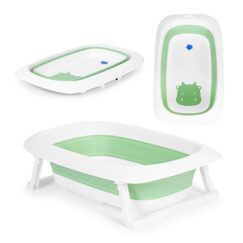 Детская ванночка для купания CARE Ecotoys HA-B31 GREEN раскладная