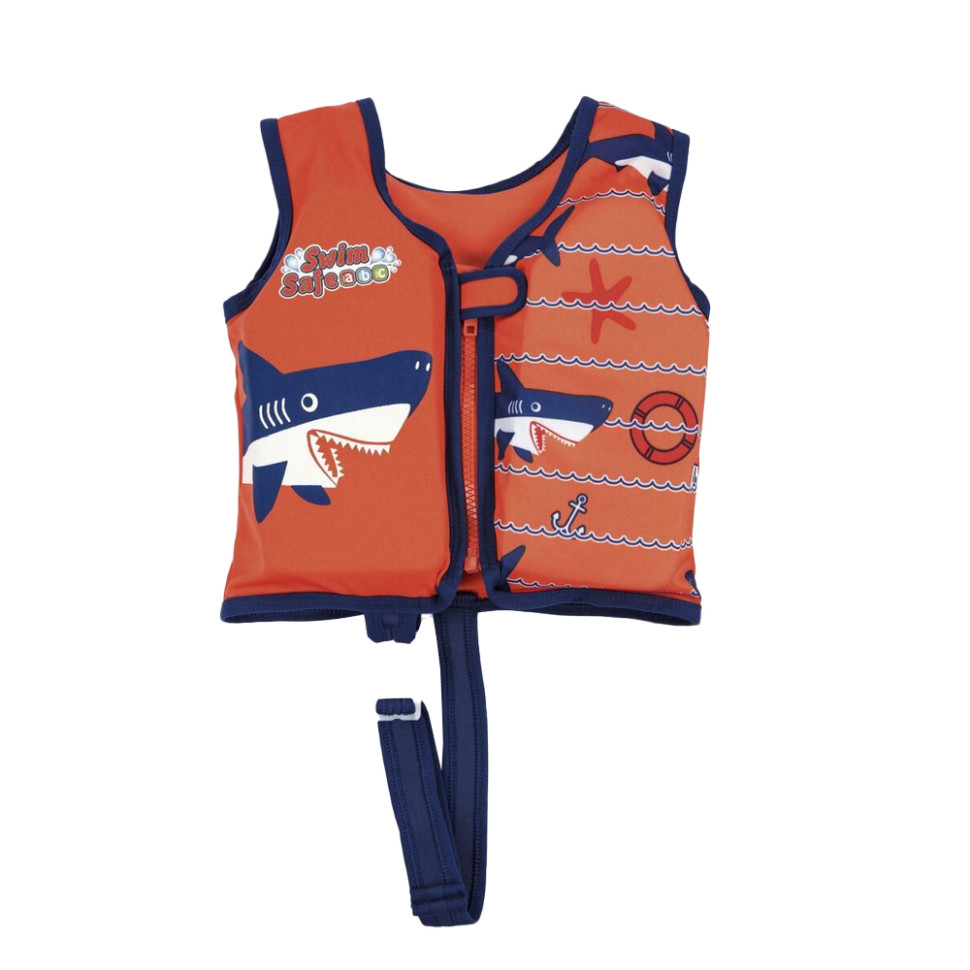 Жилет для плавания Swim Jacket Aqua Speed 878-75 оранжевый 18-30 кг