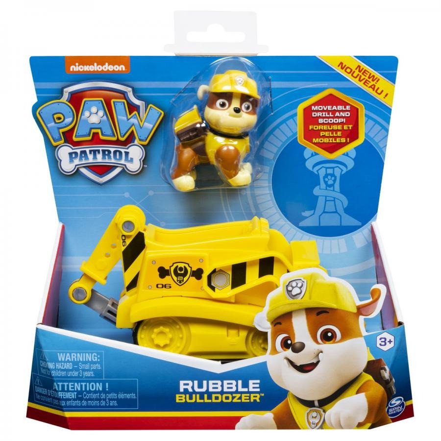 Aвтомобіль з водієм Paw Patrol SM16775/9924 Цуценячий патруль Кремез
