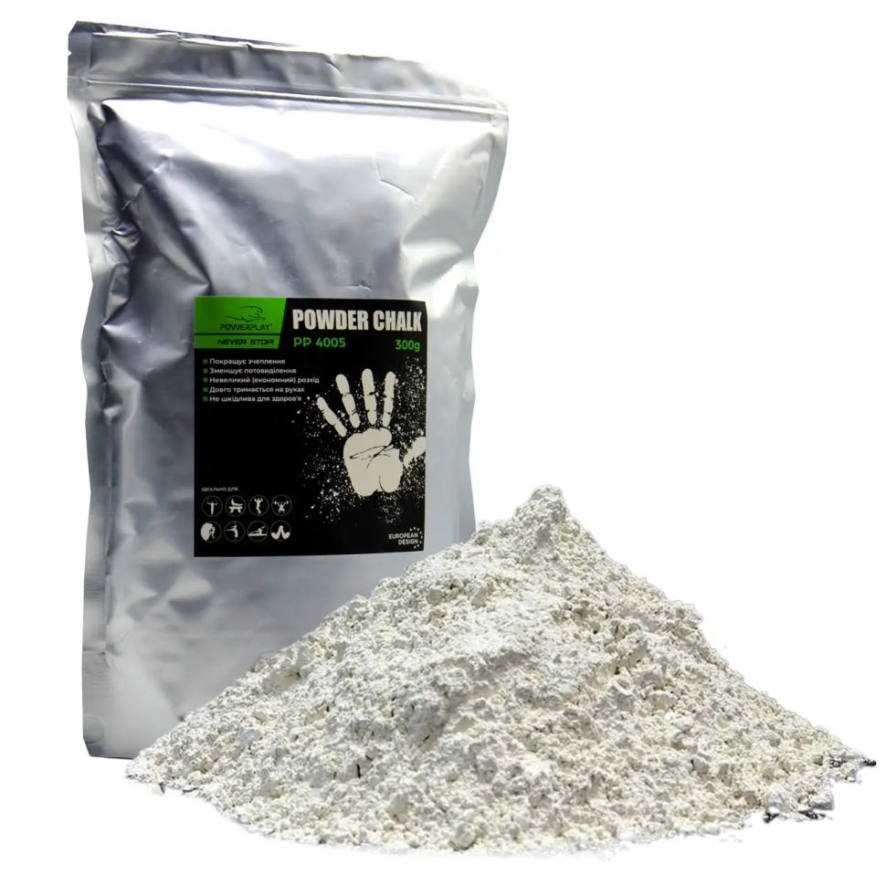 Магнезия спортивная сухая Powder Chalk PowerPlay PP_4005_300G 300 г