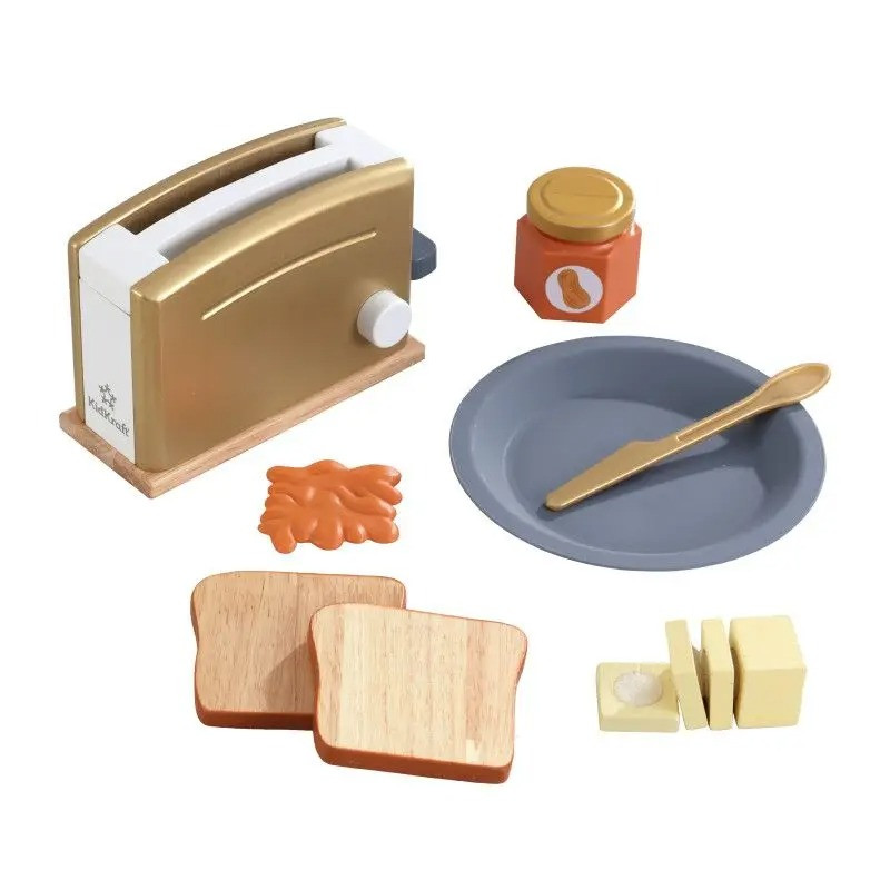 Детский тостер Modern Metallics KidKraft 53536 с аксессуарами