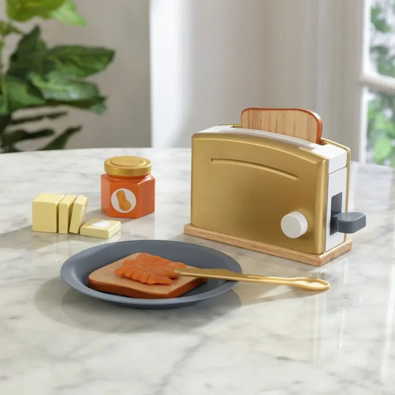 Детский тостер Modern Metallics KidKraft 53536 с аксессуарами