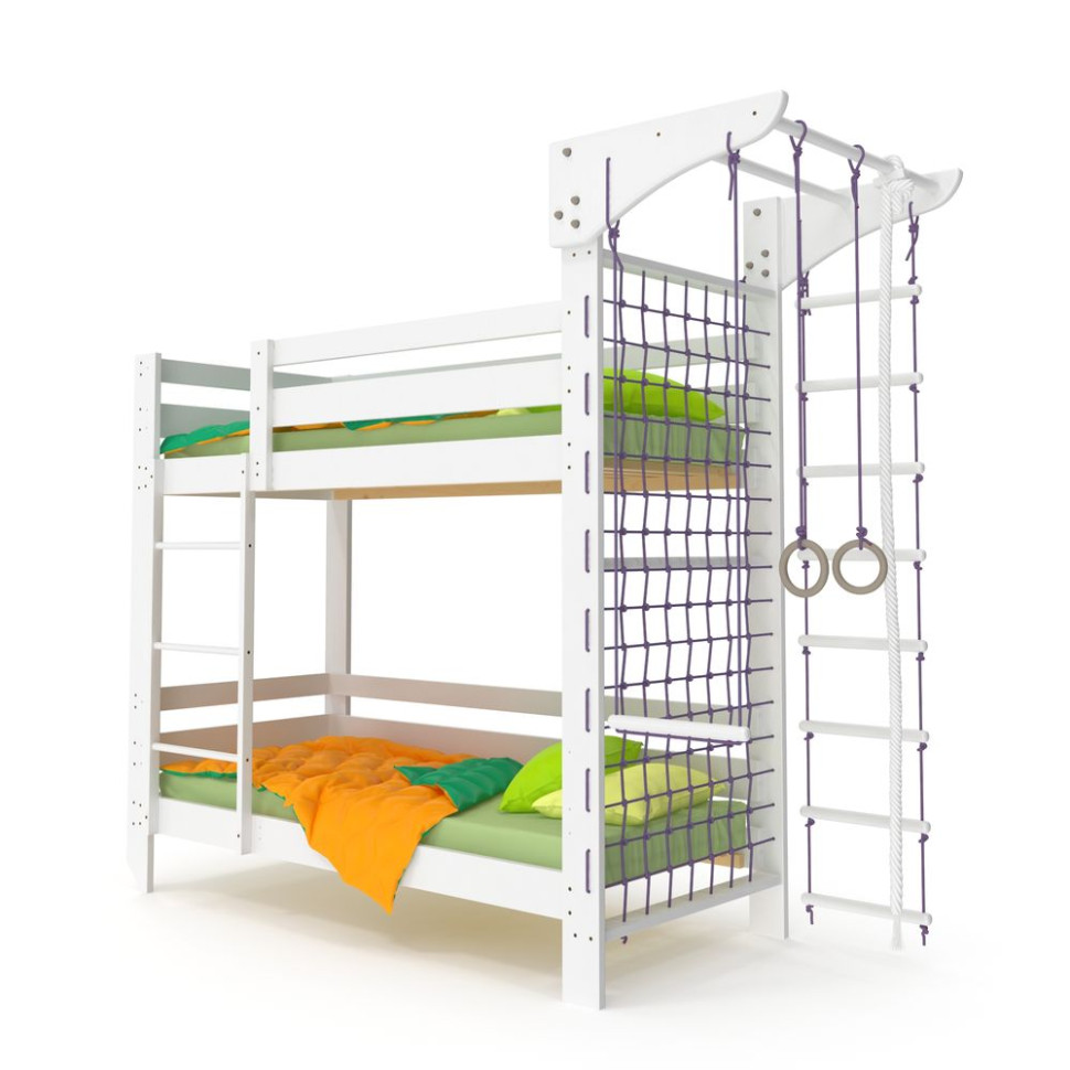 Двоярусне спортивне ліжко SportBaby babyson 7, 80x190см