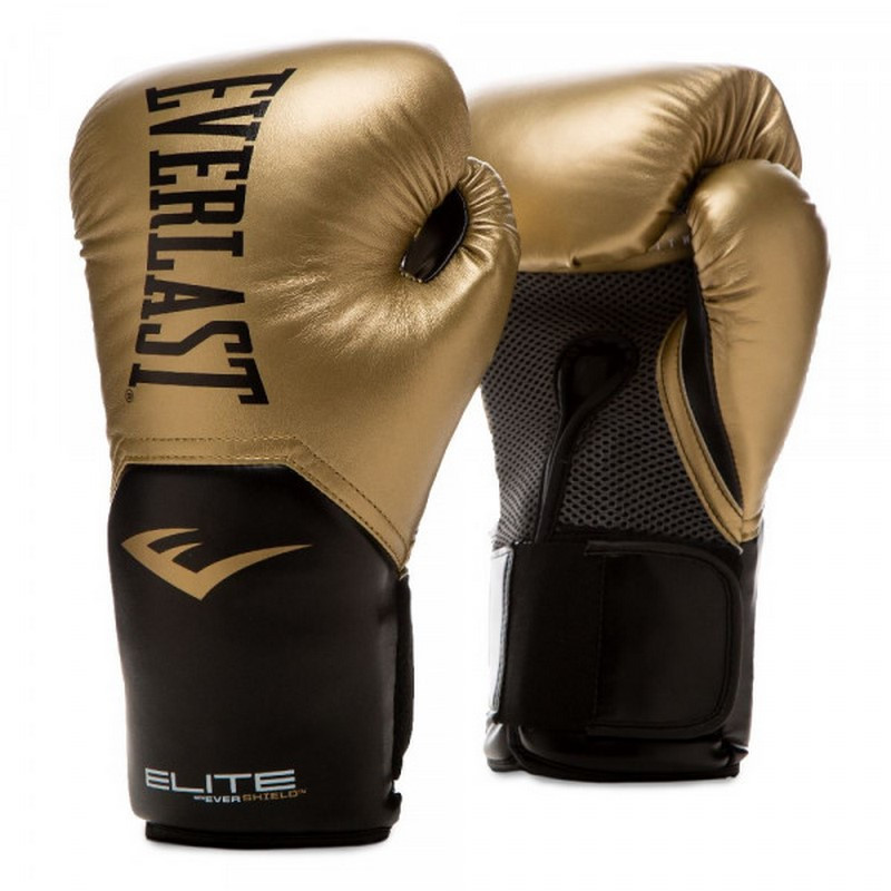 Боксерські рукавиці ELITE TRAINING GLOVES Everlast 870290-70-15 золотий 10 унцій