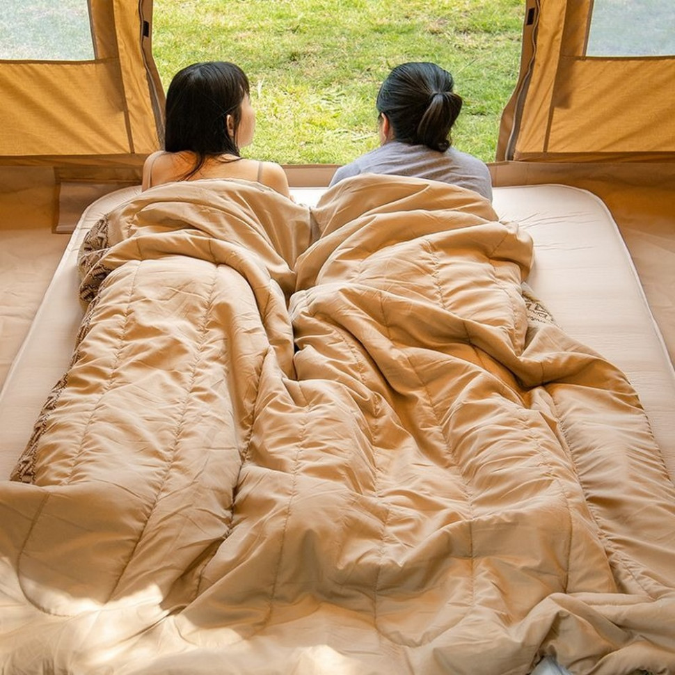 Спальник туристичний L150 NH20MSD05 Naturehike 6976023922299 лівий, бежевий