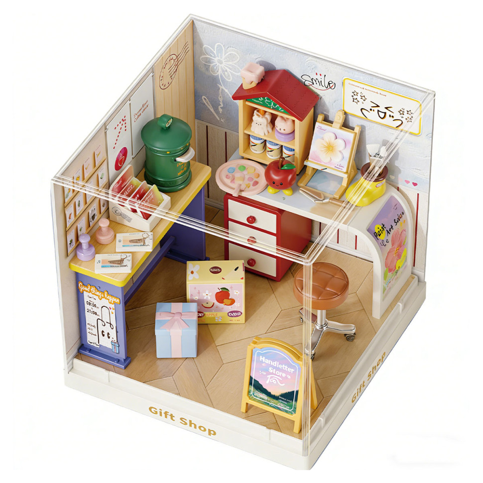 Конструктор-румбокс Крамниця подарунків Mini House 8037-MH серії 