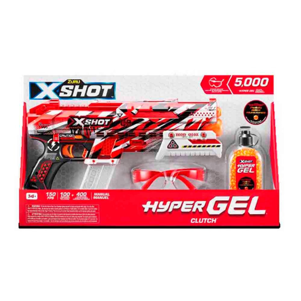 Швидкострільний бластер Hyper Gel small X-Shot Zuru 36622R 5000 гелевих кульок