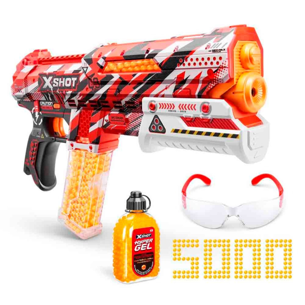 Швидкострільний бластер Hyper Gel small X-Shot Zuru 36622R 5000 гелевих кульок