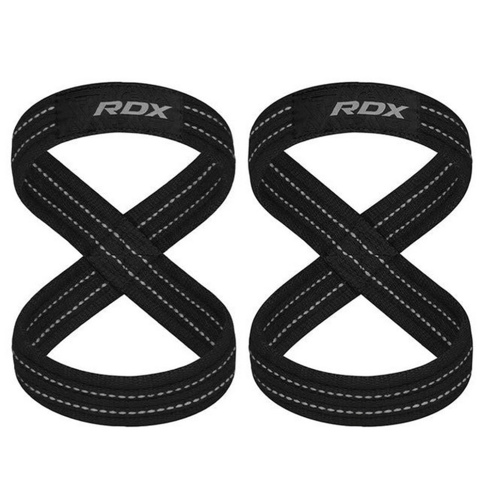 Силовые ремни Gym Lifting 8 Figure Straps RDX Inc Limited WAC-W8G-M, Gray, M
