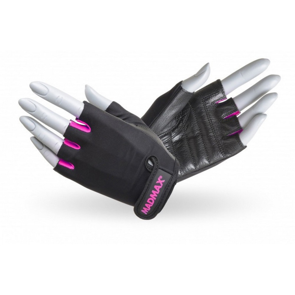 Перчатки для фитнеса Rainbow MadMax MFG-251-ORG_XS, Pink, S 16-17,5 см