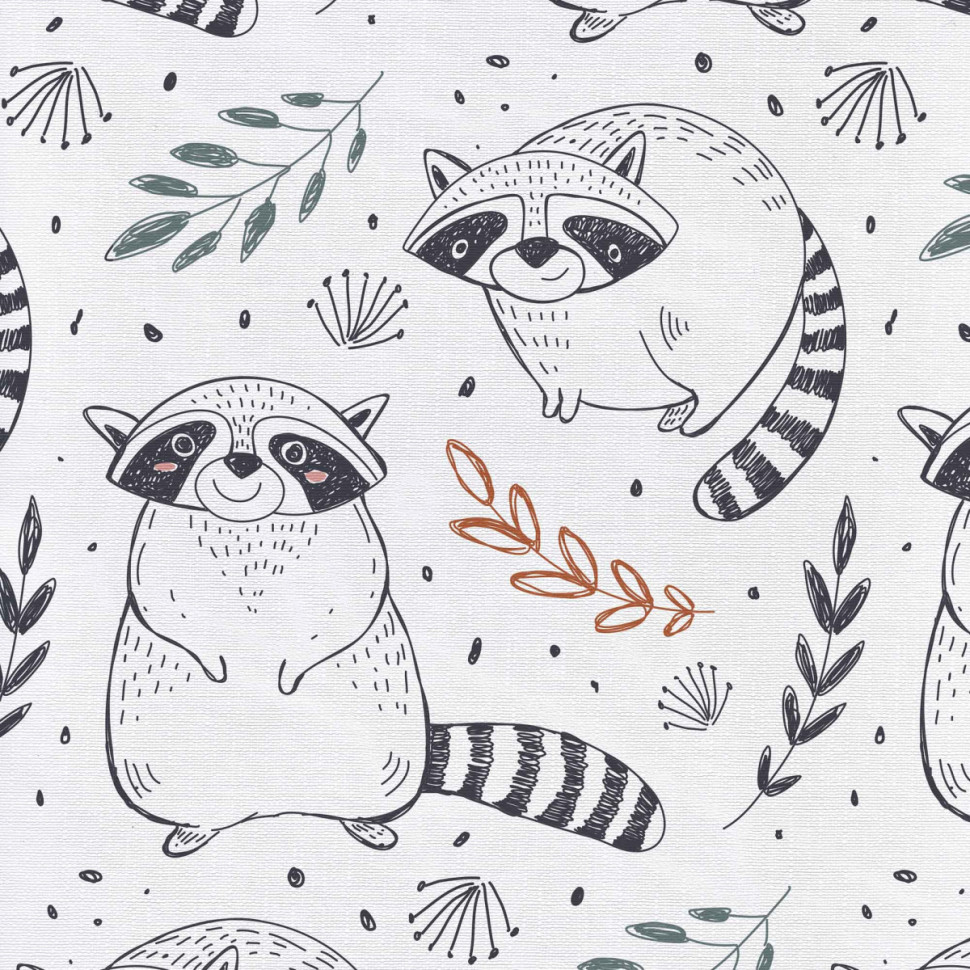 Пеленальний матрац Raccoon Cebababy W-305-000-636 Watercolor Word, 40х60 см
