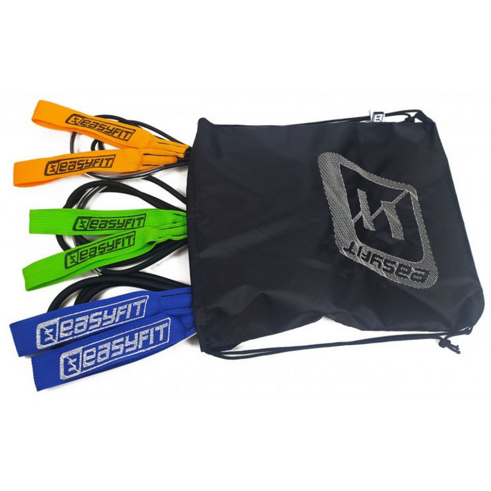 Резиновые петли-эспандер EasyFit EF-EBLP-460, 4-60 кг