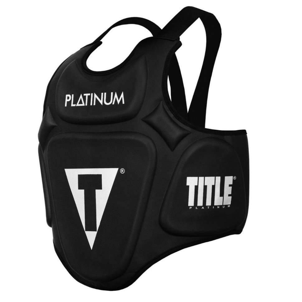 Захисний жилет тренера Platinum Prolific Body Protector TITLE PPPBP, Black