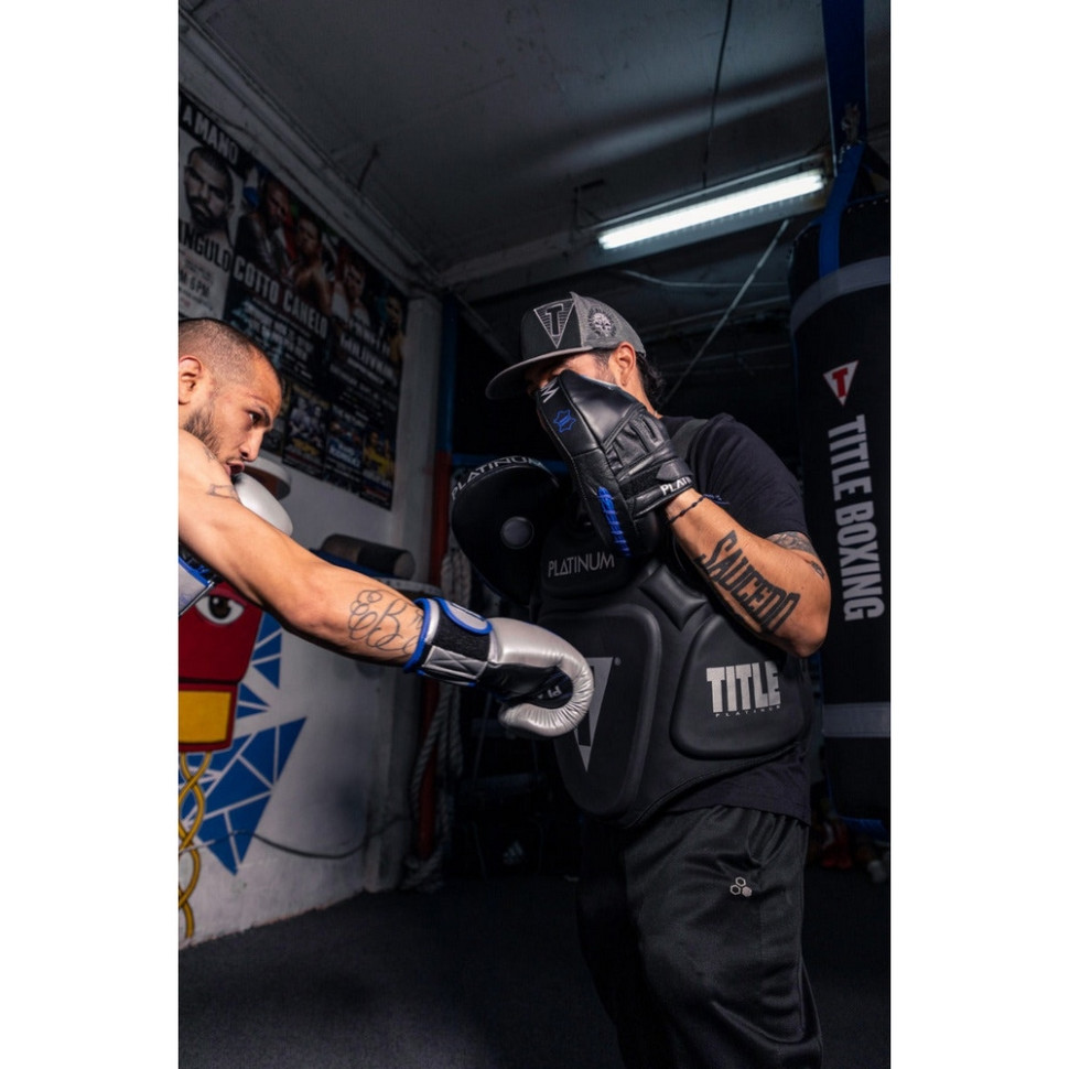 Захисний жилет тренера Platinum Prolific Body Protector TITLE PPPBP, Black