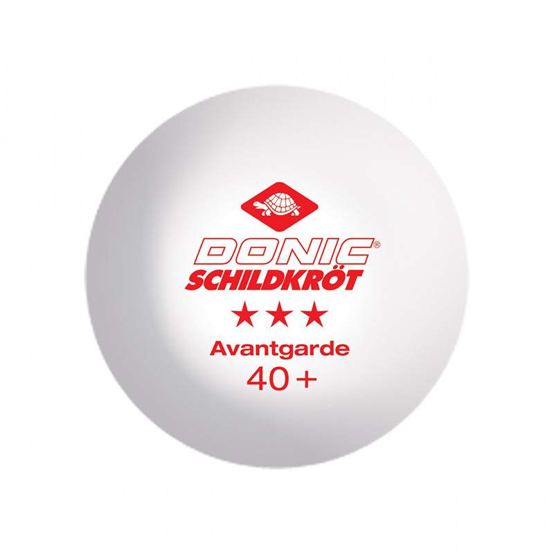 Мячи для настольного тенниса 6шт 3-Star Avantgarde Donic-Schildkrot 608533