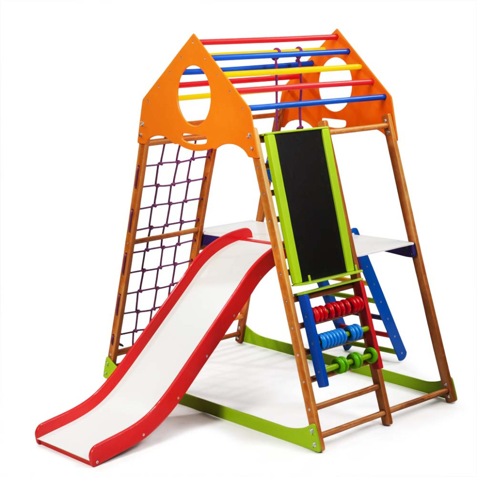 Дитячий спортивний комплекс SportBaby KindWood Plus 3 для дому