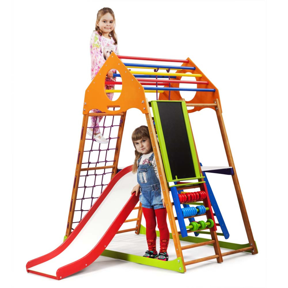 Дитячий спортивний комплекс SportBaby KindWood Plus 3 для дому